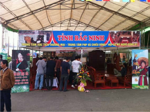 Hội chợ thương mại Festival 2014 khai mạc ở Bắc Ninh